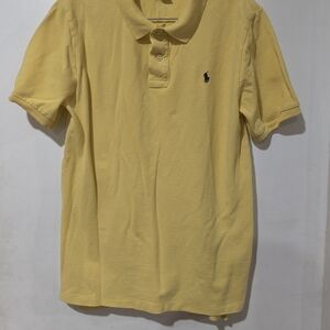 Polo by Ralph Lauren Soft Yellow Polo Shirt